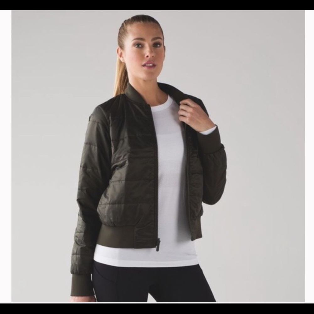 Lululemon Athletica Reversible Bomber Jacket